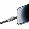 Smycz do telefonu z kablem do ładowania  Usams SJ746 30W USB-C do Lightning 1.2m czarny